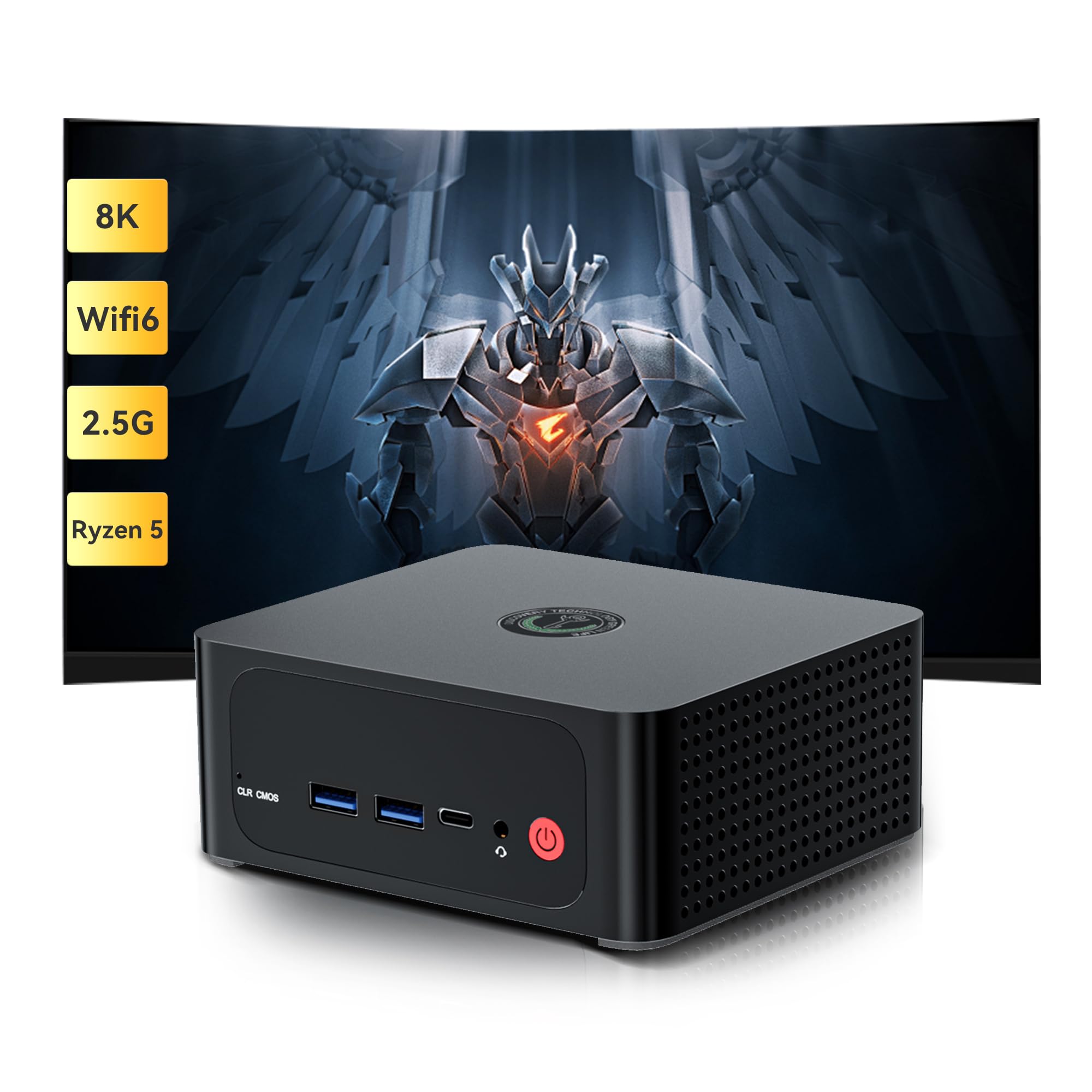 ミニPC TRIGKEY S6 R5-6600H Amazon.co.jp: ミニPC Ryzen 7 TRIGKEY Speed S6 R5-6600H(6コア